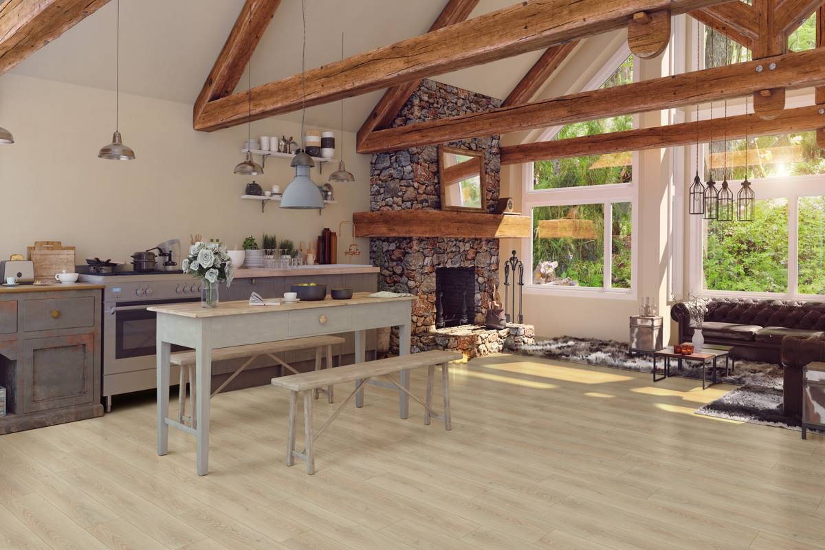 Goshen 7x48 RockLock Plus LVP Flooring | 20 mil wear layer | 6 mm thick