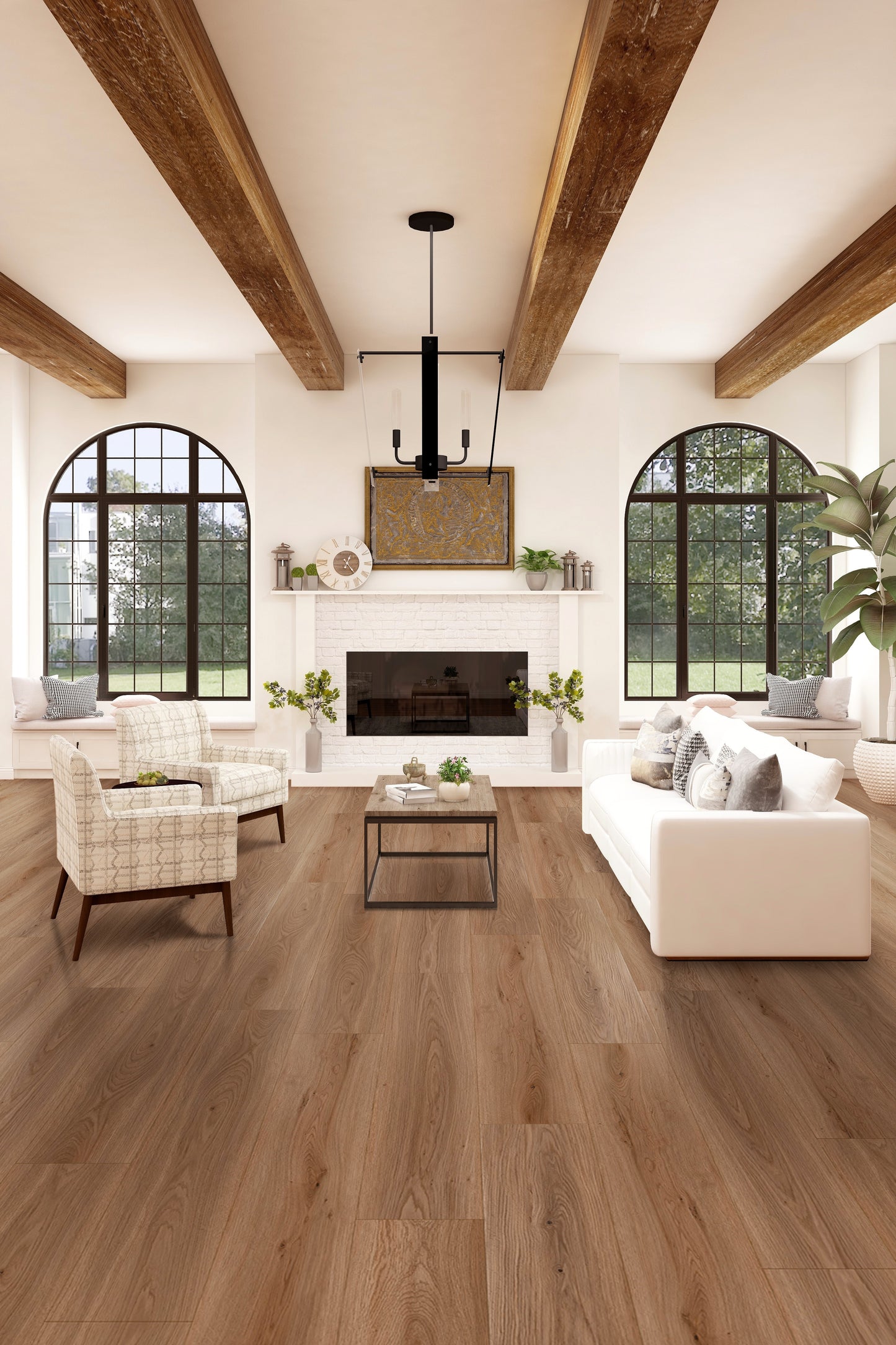 Woodward Oak 9"x60" AC4 Laminate Flooring Revive by Southwind